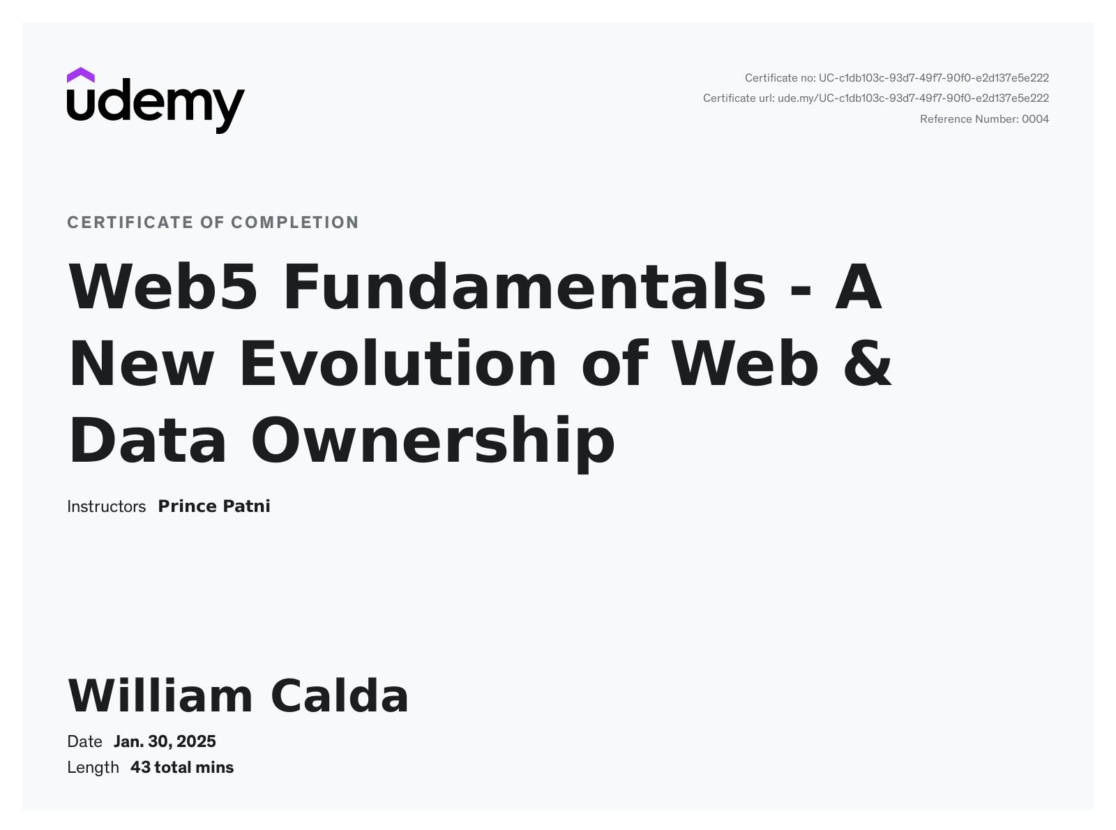 Web5 Fundamentals